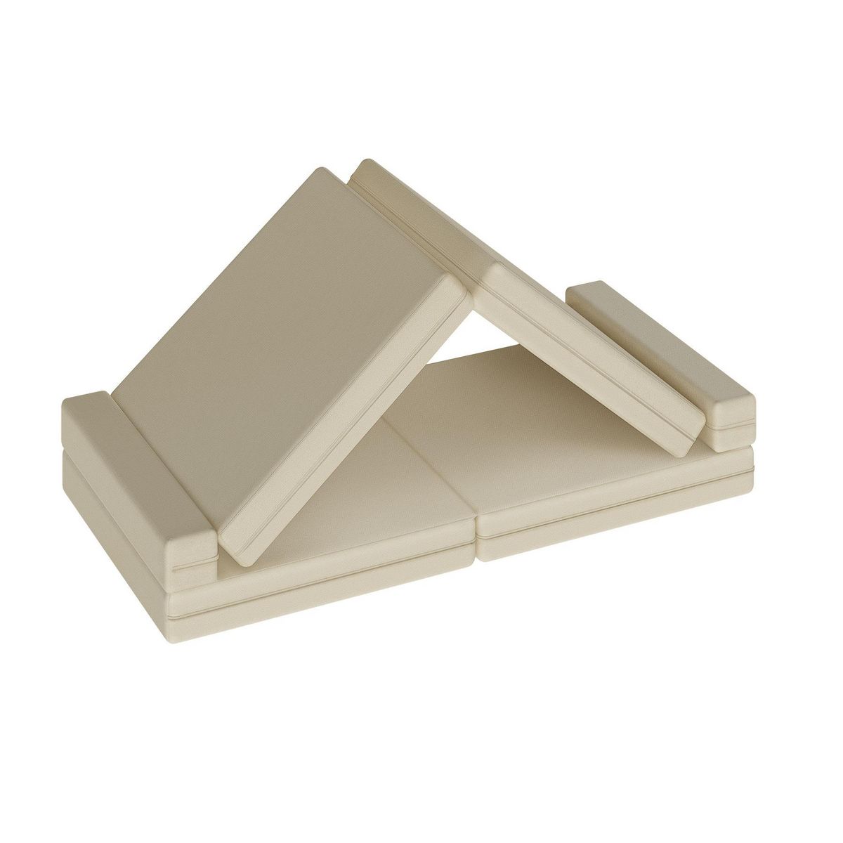 tectake Canapé de jeu Lilly, 8 pièces, avec fonction de couchage