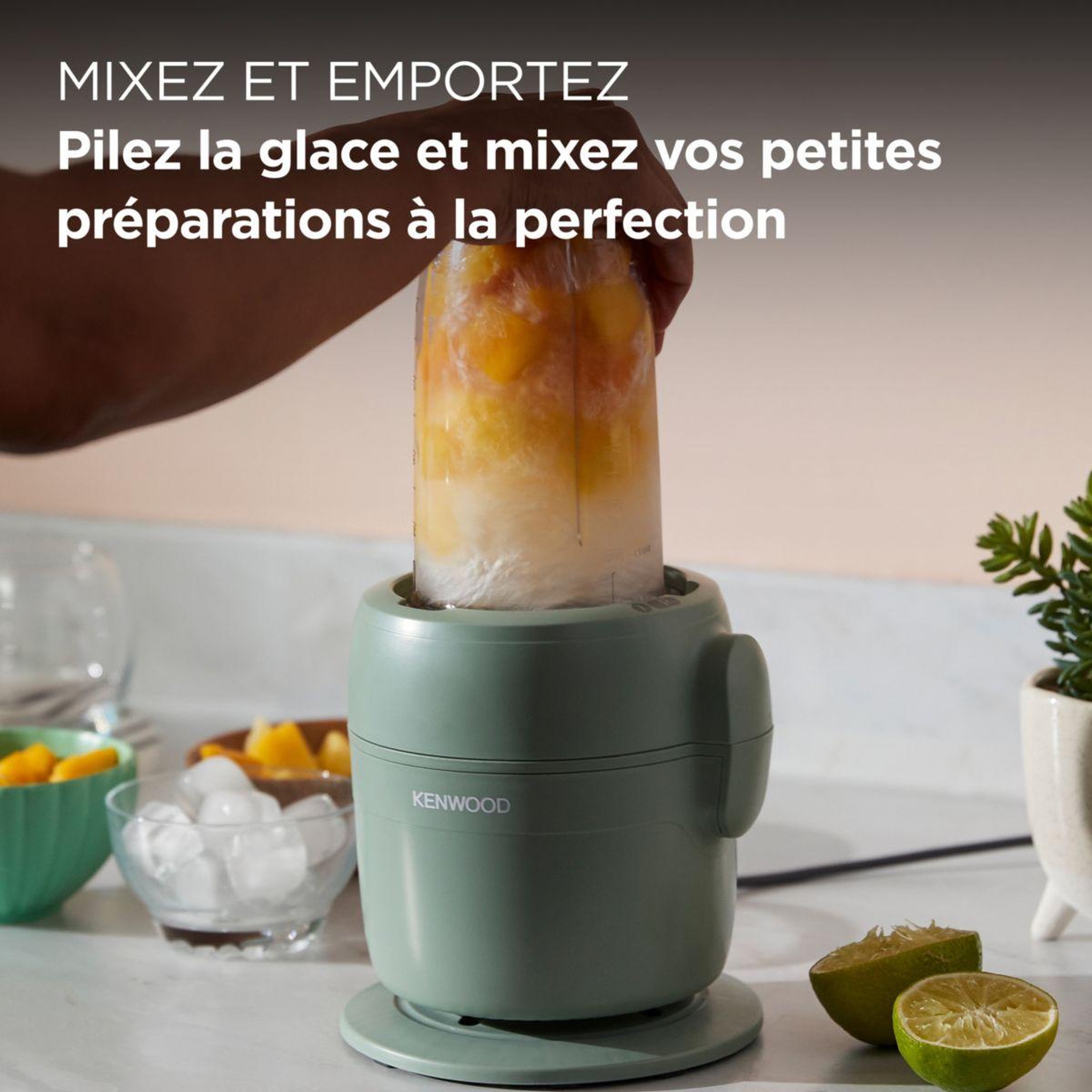 Voir la diapositive 3 : KENWOOD Robot multifonction MULTIPRO GO FDP23.380GR