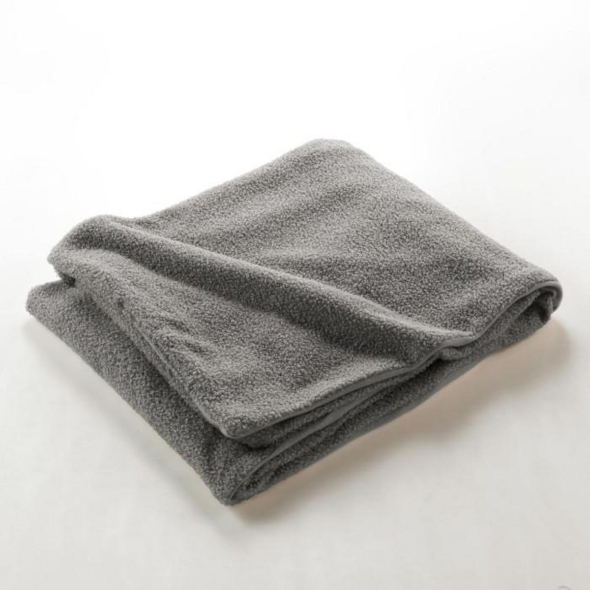 Paris Prix Plaid Bouclette  Wooly  125x150cm Gris