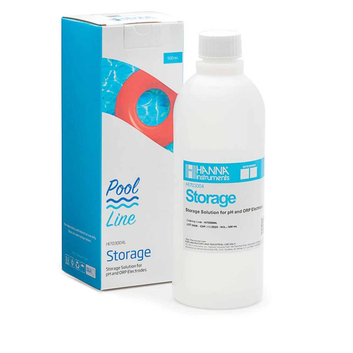 Hanna instruments Solution de conservation pour électrodes, bouteille 500 ml - hi703004l