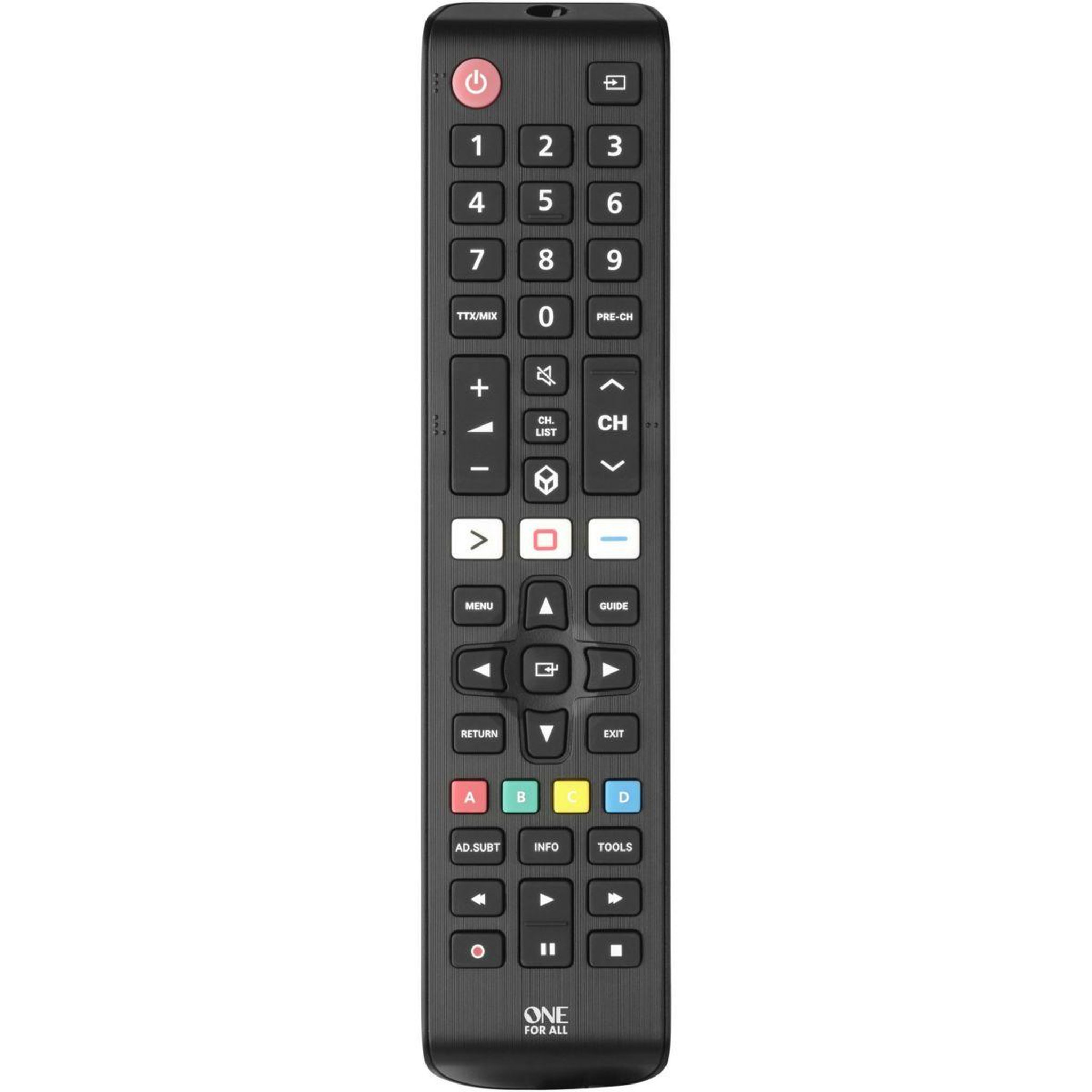 Voir la diapositive 2 : One For All Télécommande pour tv samsung