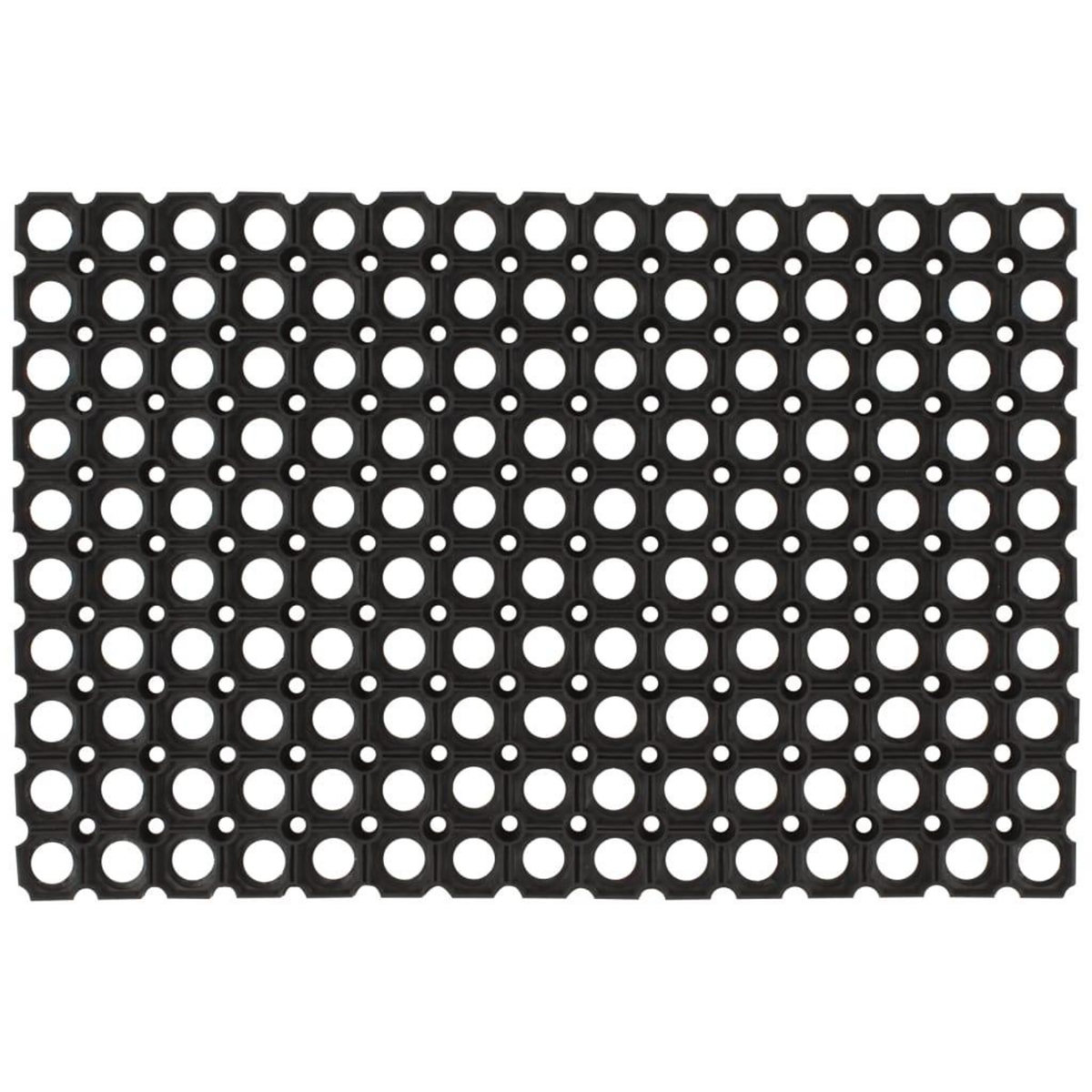 VIDAXL Paillasson rectangulaire 40x60 cm caoutchouc