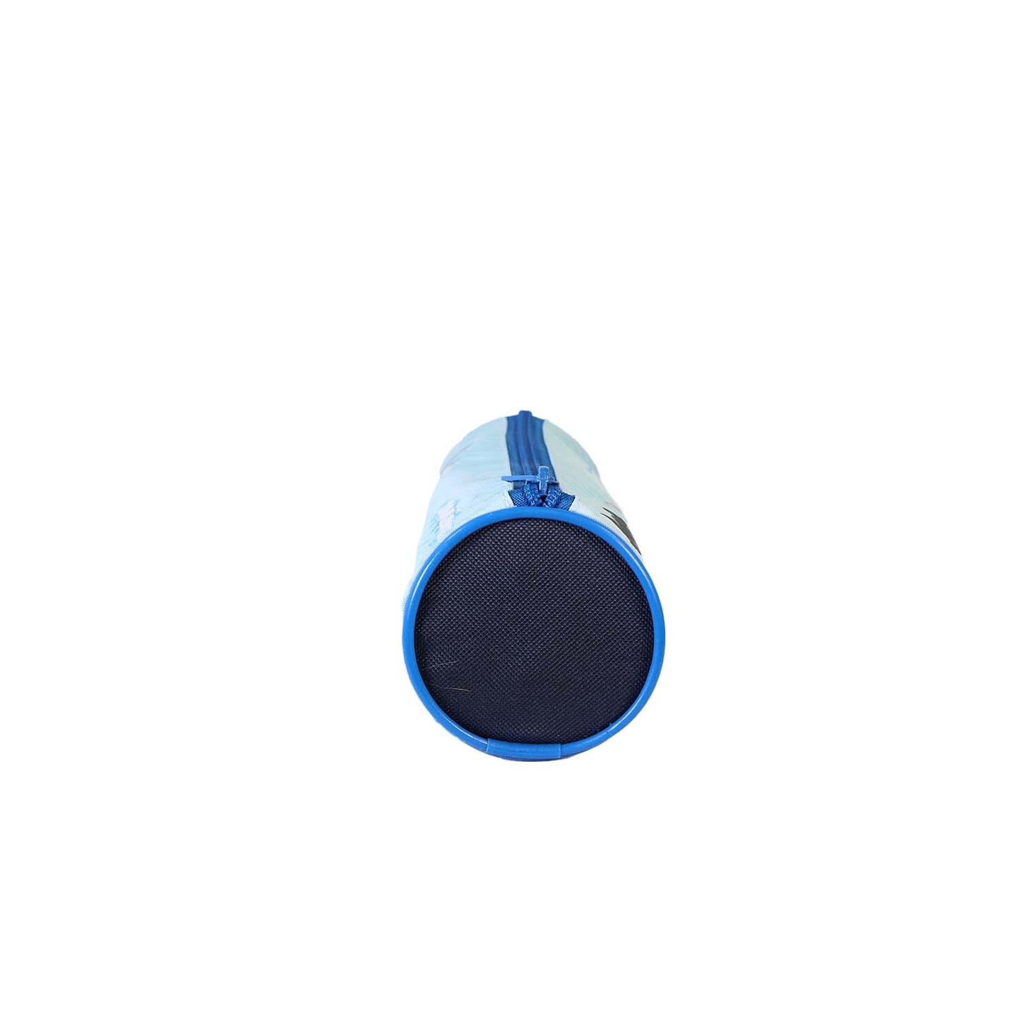 Voir la diapositive 3 : Bagtrotter Dragons - Trousse ronde - Bleu - Garçon - 1 compartiment