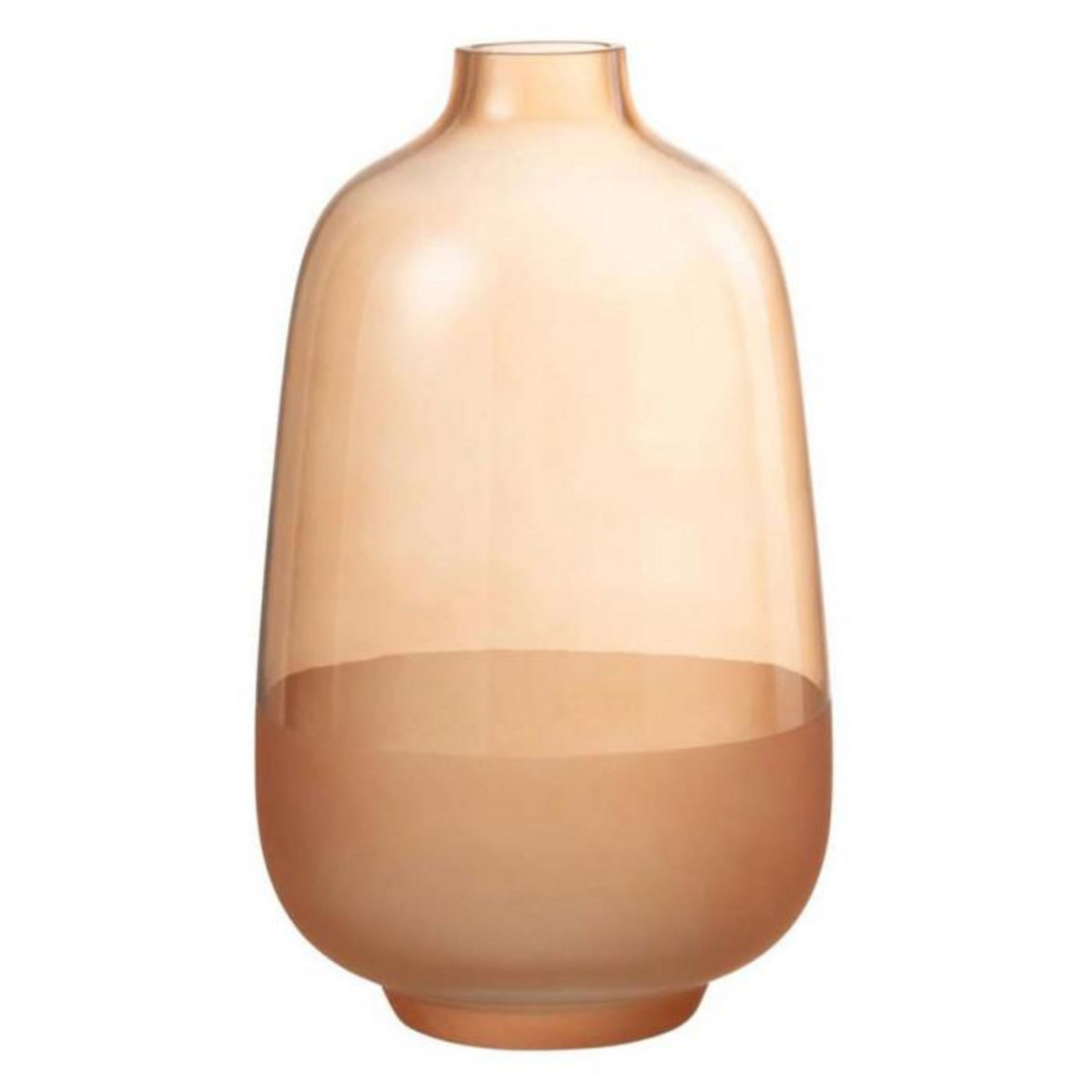 Paris Prix Vase Design en Verre  Hany  27cm Pêche