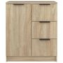 Voir la diapositive 3 : VIDAXL Buffet Chene sonoma 60x30x70 cm Bois d'ingenierie