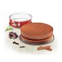 Voir la diapositive 4 : TEFAL TEFAL Moule a charniere Delibake en acier - O 27 cm - Rouge et gris