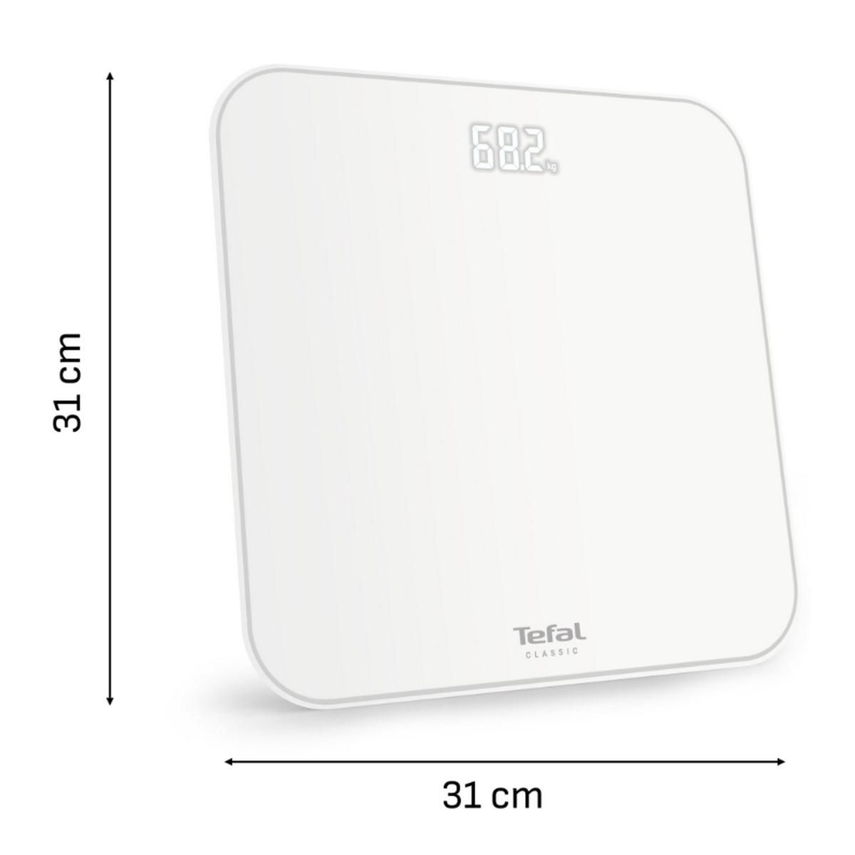 TEFAL Pèse-personne électronique 180kg/100g - PP1901V0