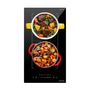 Voir la diapositive 5 : OCEANIC Domino induction encastrable - OCEANIC - OCEATI2Z2BF - Flex 2 feux - 3600 W - Noir
