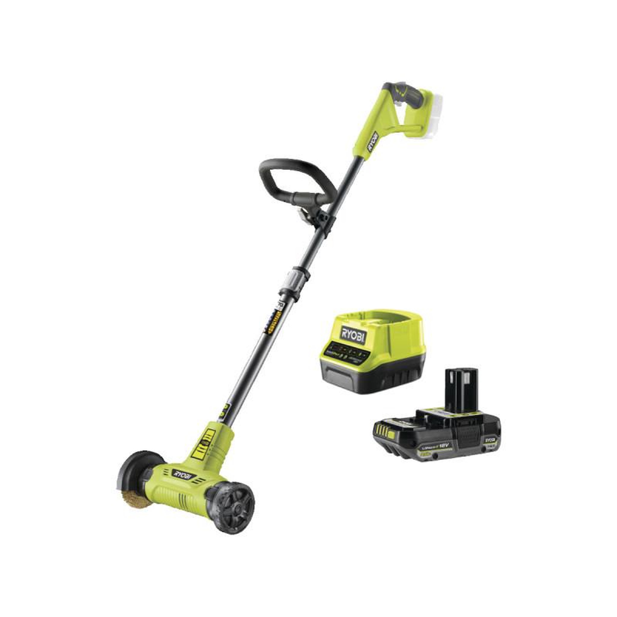 Voir la diapositive 1 : Ryobi Pack RYOBI Nettoyeur de joints RY18PCA-0 - 18V One+ - 1 Batterie 2.0Ah - 1 Chargeur rapide