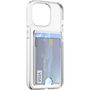 Voir la diapositive 2 : Bigben Connected Coque iPhone 14 Pro transparent porte-cartes