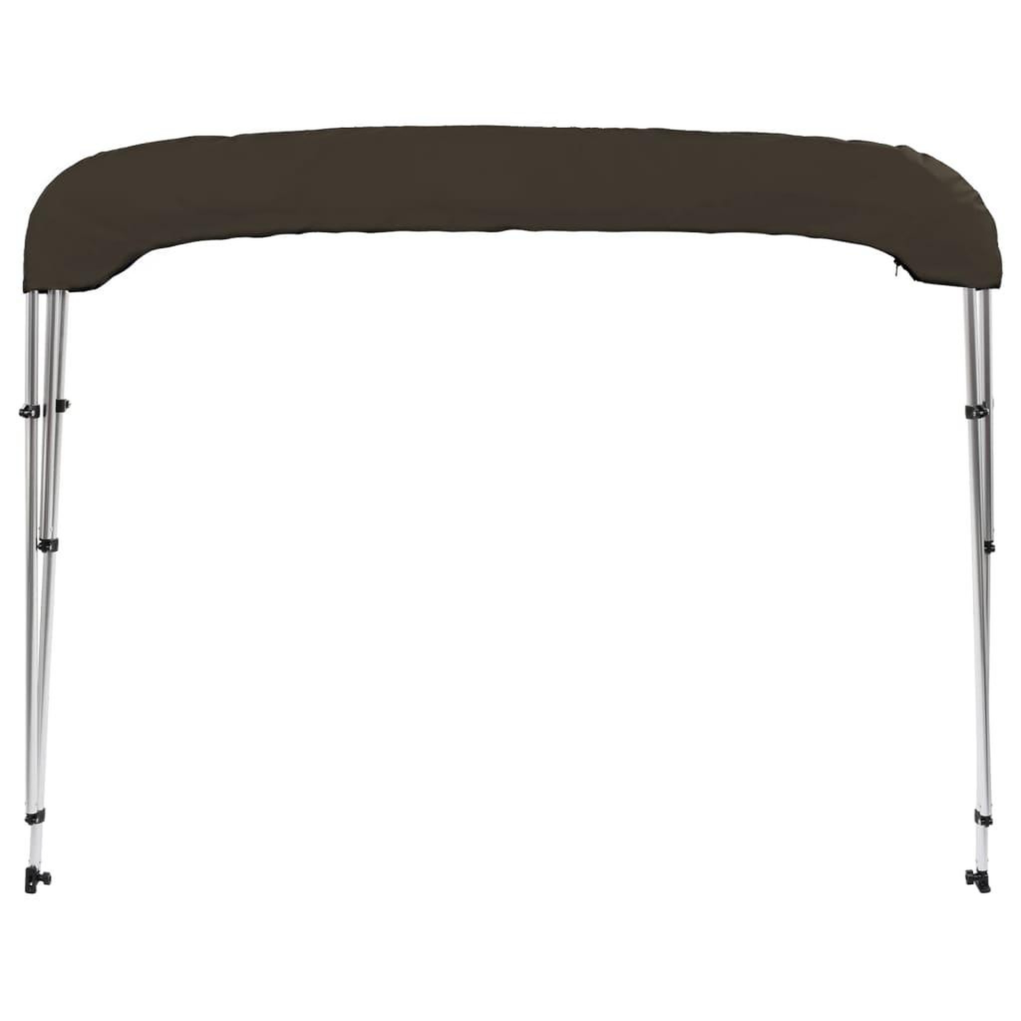 Voir la diapositive 4 : VIDAXL Auvent bimini a 3 arceaux noir 183x180x137 cm