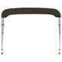 Voir la diapositive 4 : VIDAXL Auvent bimini a 3 arceaux noir 183x180x137 cm