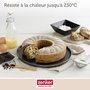Voir la diapositive 5 : ZENKER Moule à manqué et à savarin double fond 26 cm Zenker Black Metallic