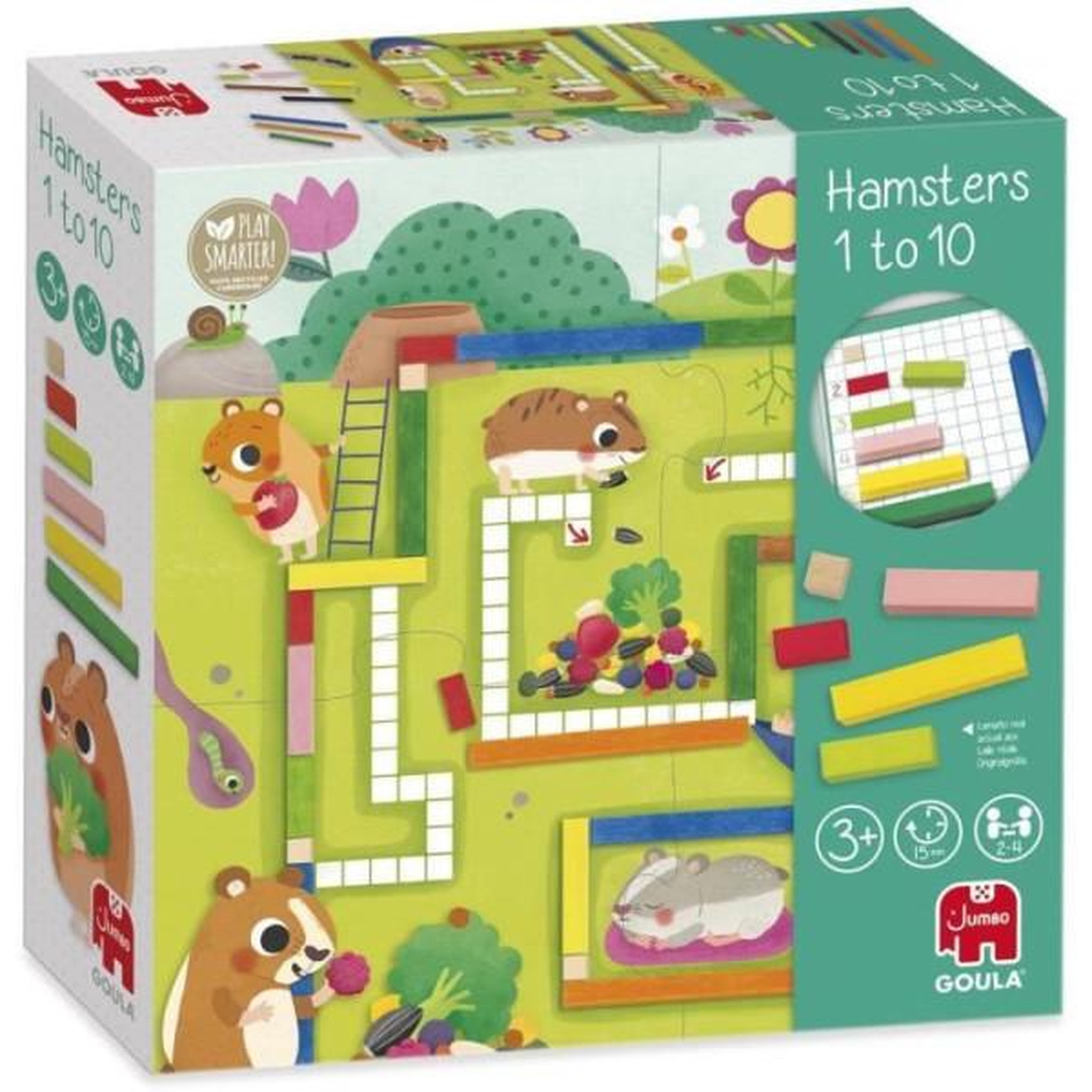 Goula Jeu éducatif - GOULA - 1-10 Maths - Aide les hamsters a constituer leurs provisions pour l'hiver