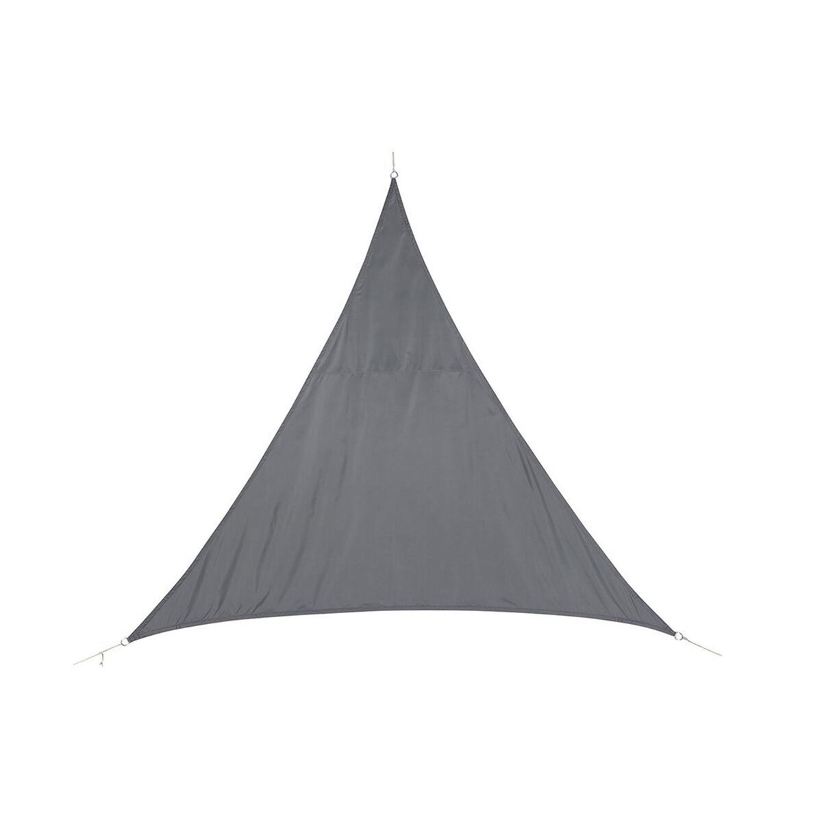 HESPERIDE Voile d'ombrage triangulaire Curacao - 5 x 5 x 5 m - Bleu Gris