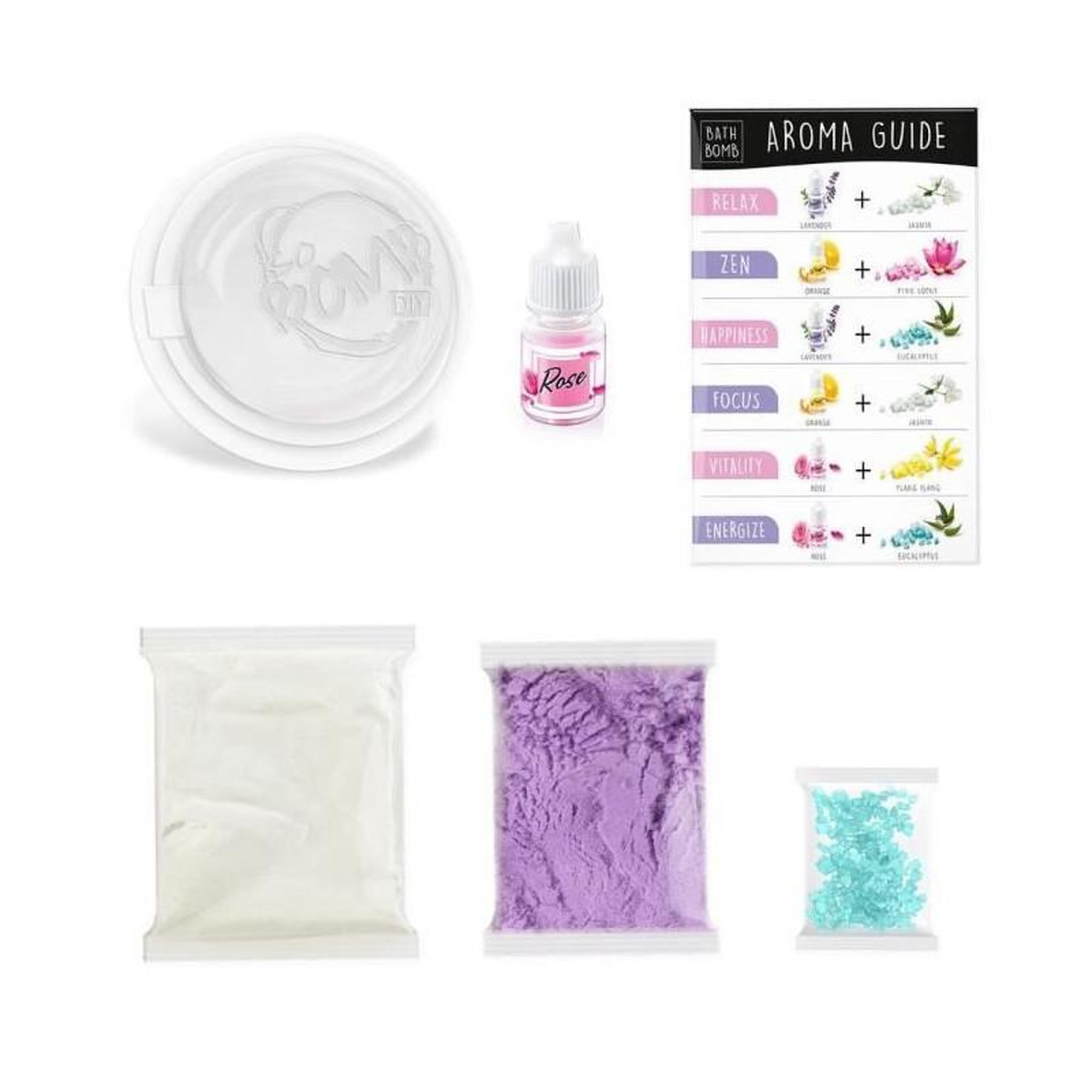 Voir la diapositive 4 : Canal Toys CANAL TOYS - So DIY - Kit a l'unité pour bombe de bain effervescente - Aromathérapie - So Bomb - Bath Bomb 1 pack - BBD 038