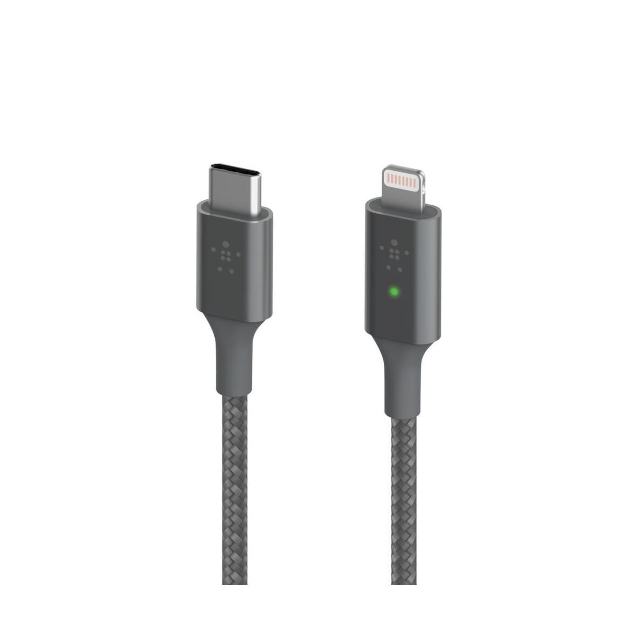 Voir la diapositive 3 : Belkin Belkin Smart LED USB-C to Lightning Gris