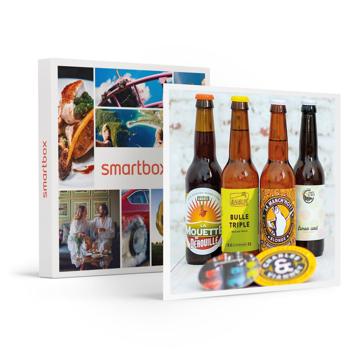 Smartbox Coffret de bières à savourer chez soi - Coffret Cadeau Gastronomie