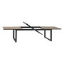 Voir la diapositive 4 : HESPERIDE Table de jardin extensible Corvo acacia et aluminium - 12 Places