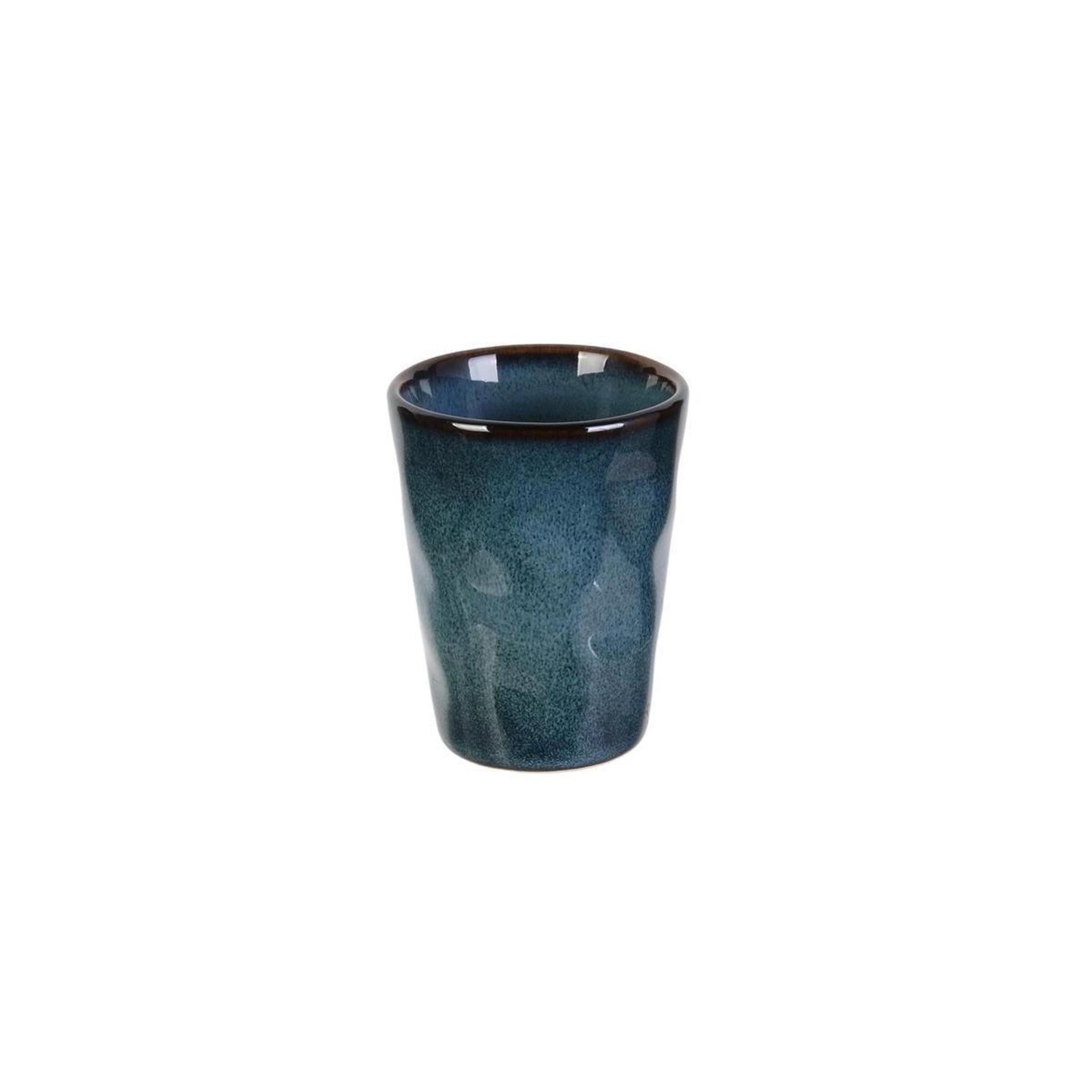 Voir la diapositive 2 : The Home Deco Factory Lot de 6 tasses  au grès du temps  7cm bleu
