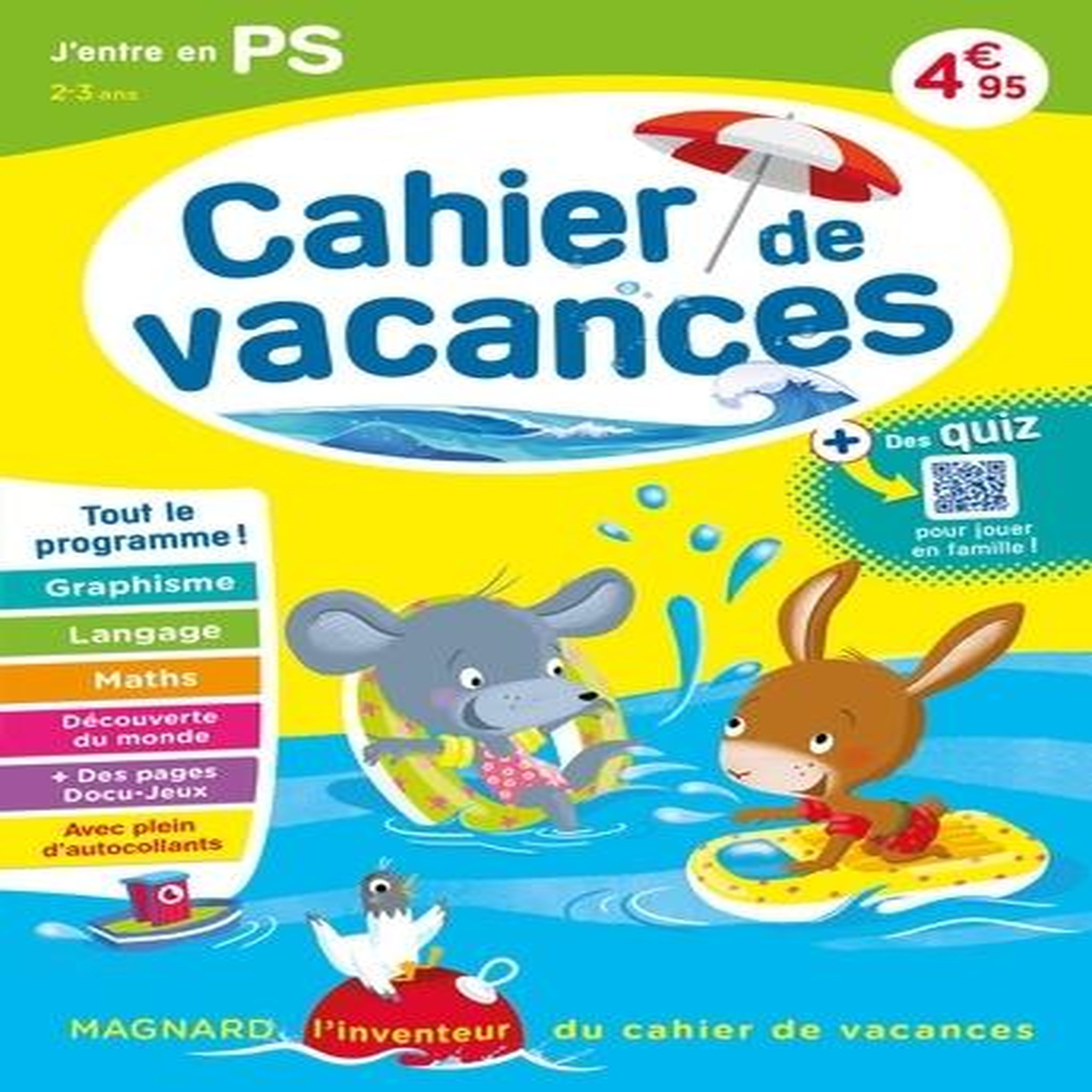 CAHIER DE VACANCES J'ENTRE EN PS. EDITION 2023, Perrot Aurélie