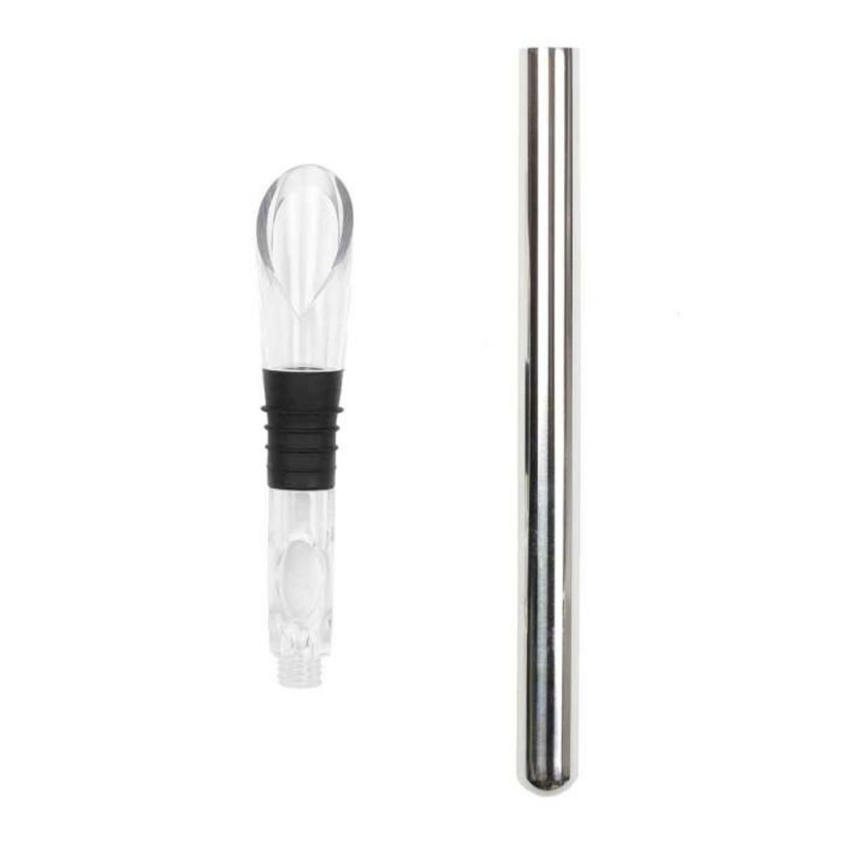 Paris Prix Rafraîchisseur de Bouteille  Bec Verseur  32cm Argent