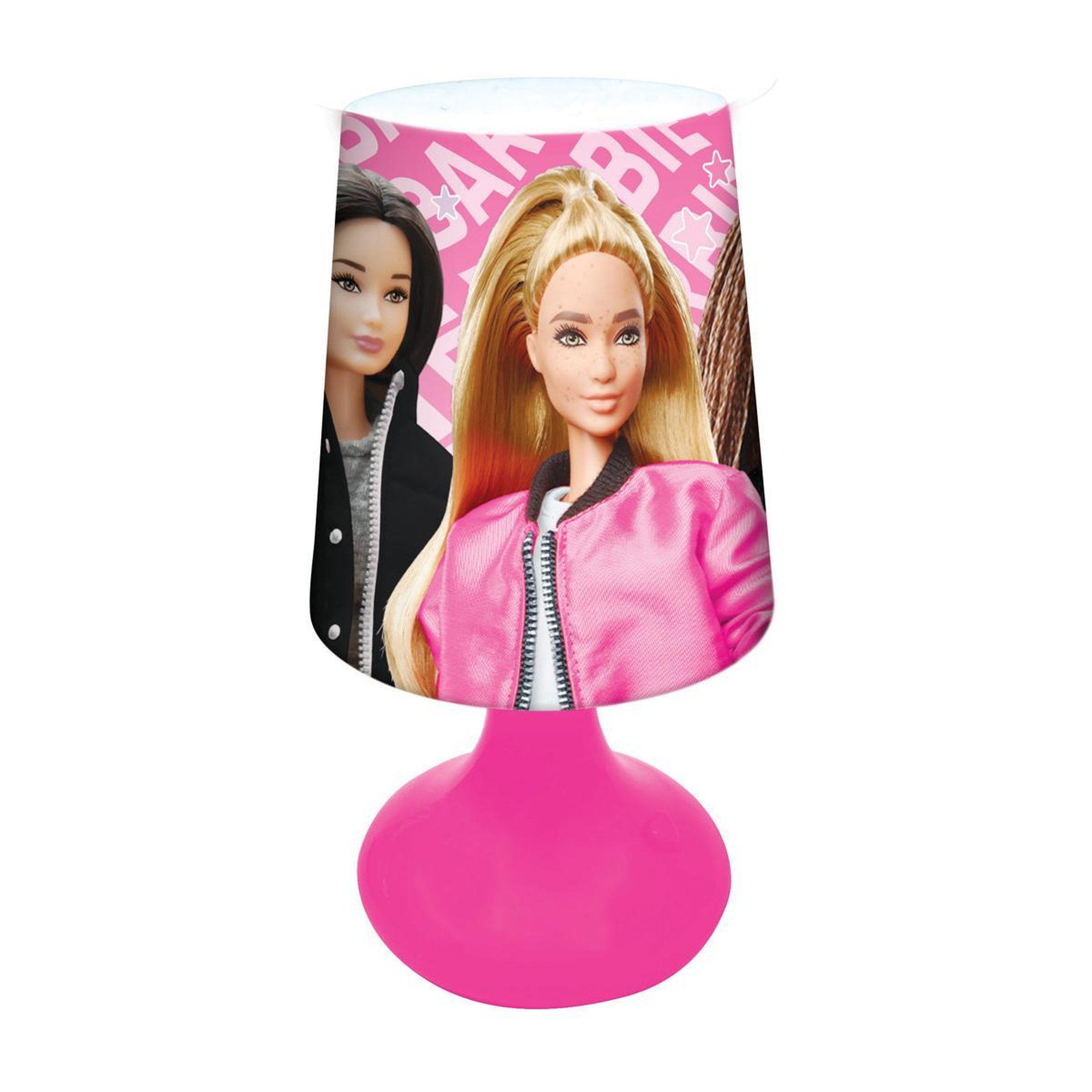 Lexibook Mini lampe de chevet veilleuse sans fil Barbie