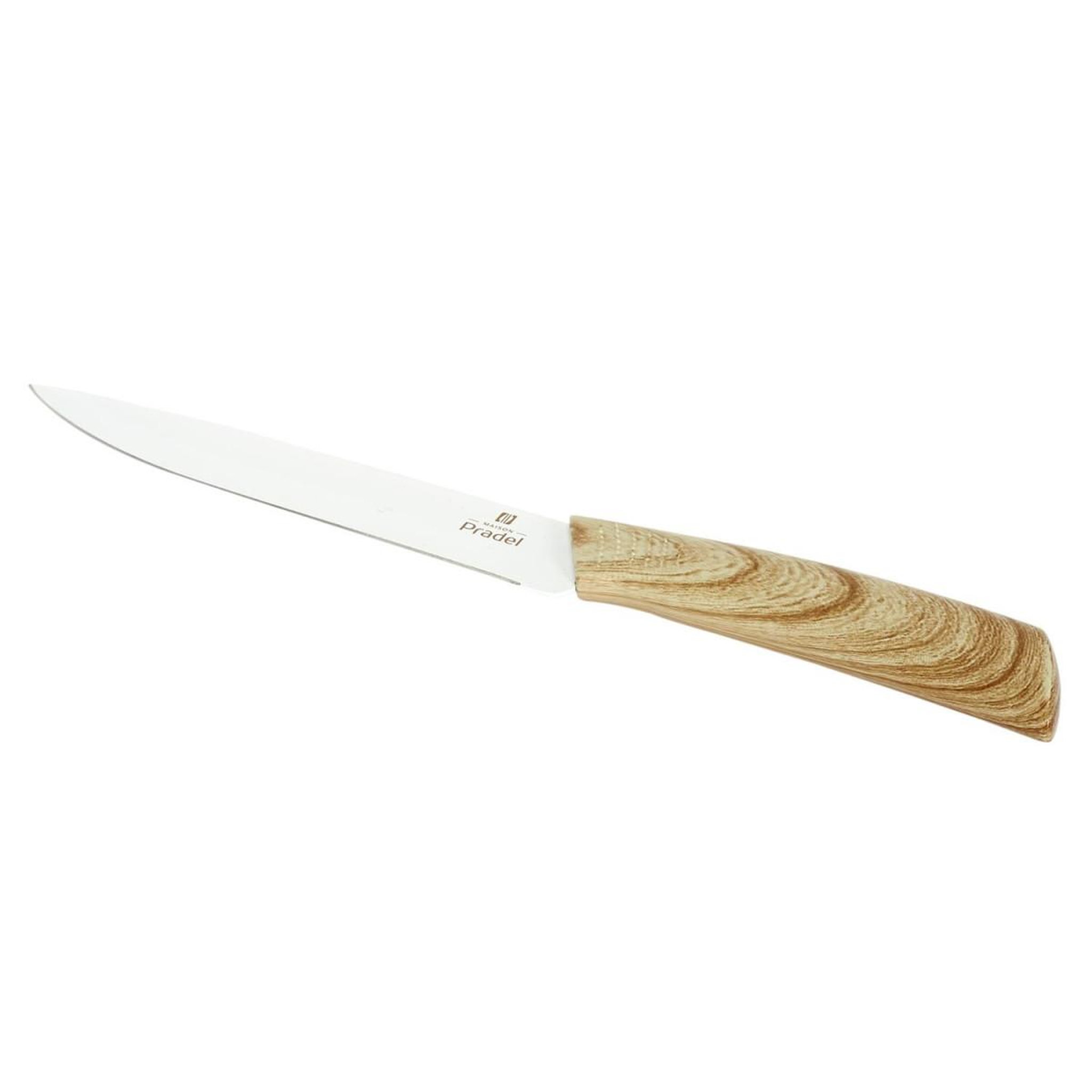 Voir la diapositive 2 : COOK CONCEPT Couteau Revêtement Anti-Adhésif  Lame  25cm Beige