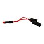 Voir la diapositive 1 : HTC EQUIPEMENT Double prise allume-cigare 12/24V - HTC EQUIPEMENT - Avec prise universelle 10A et Cable rouge 20cm
