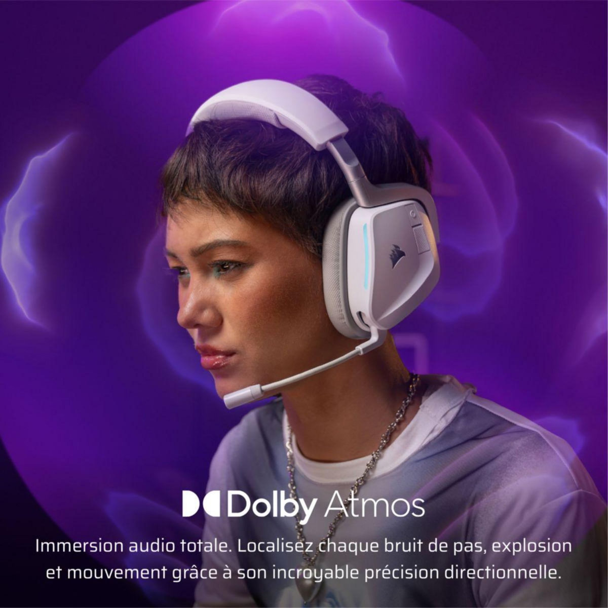 Corsair Casque gamer VOID ELITE V2 SANS FIL PS5