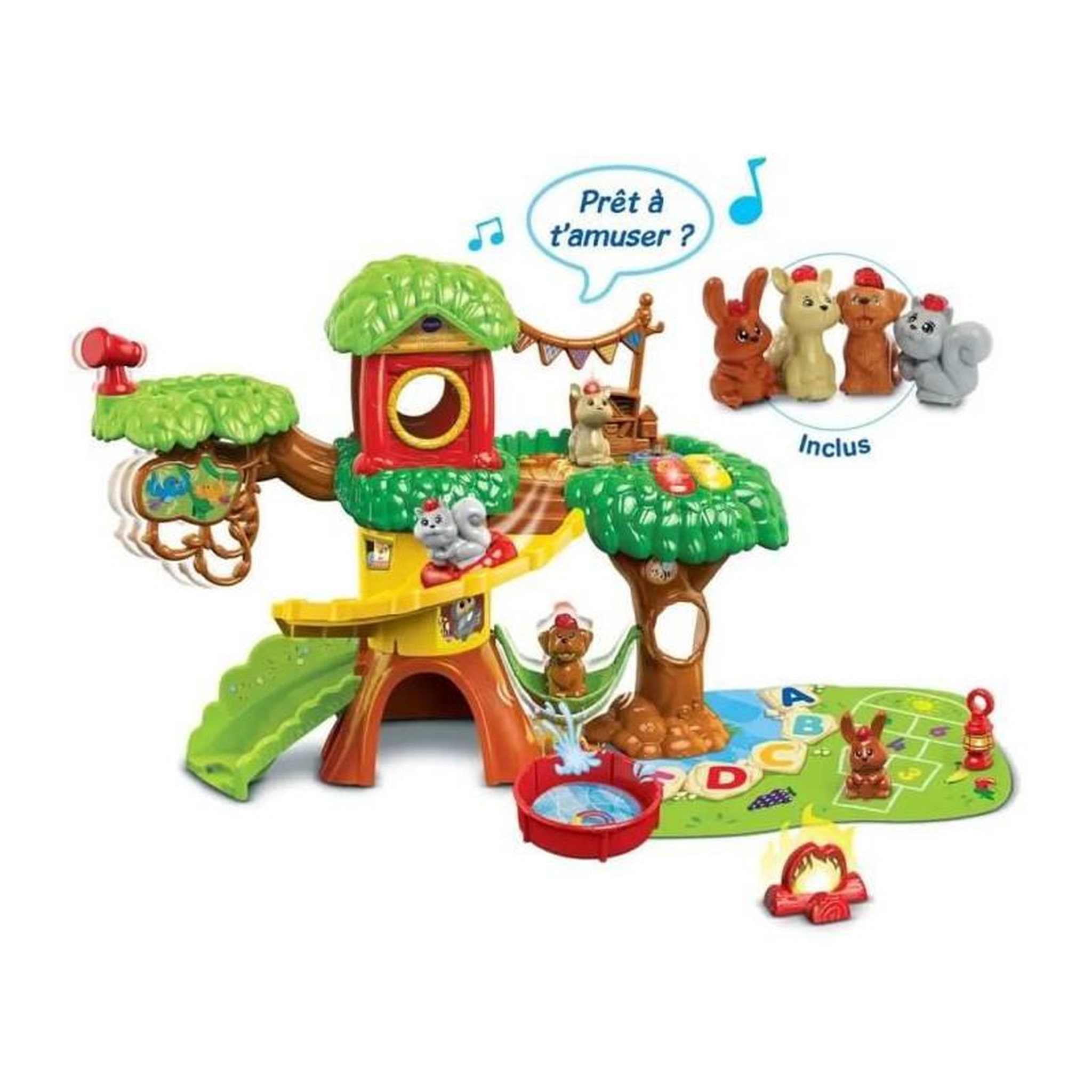 Voir la diapositive 6 : VTECH Jeu d éveil Vtech Tut Tut Animo Arbre cabane interactif
