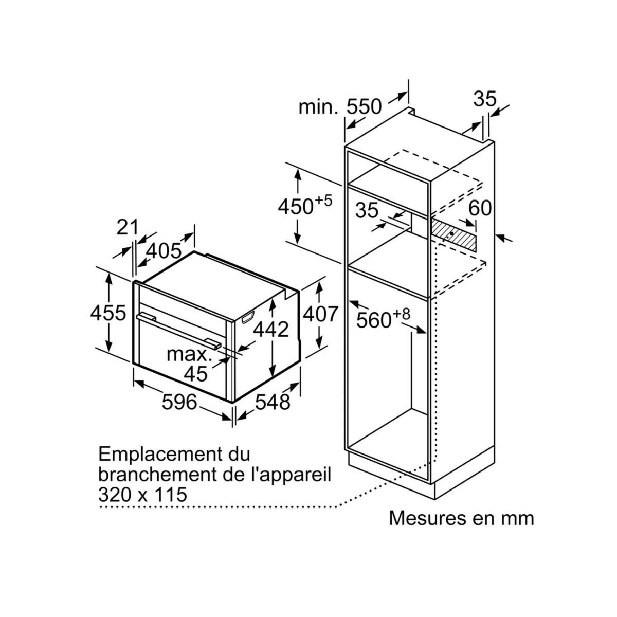 Neff Four vapeur 38l 45cm noir - C24DR1XN0