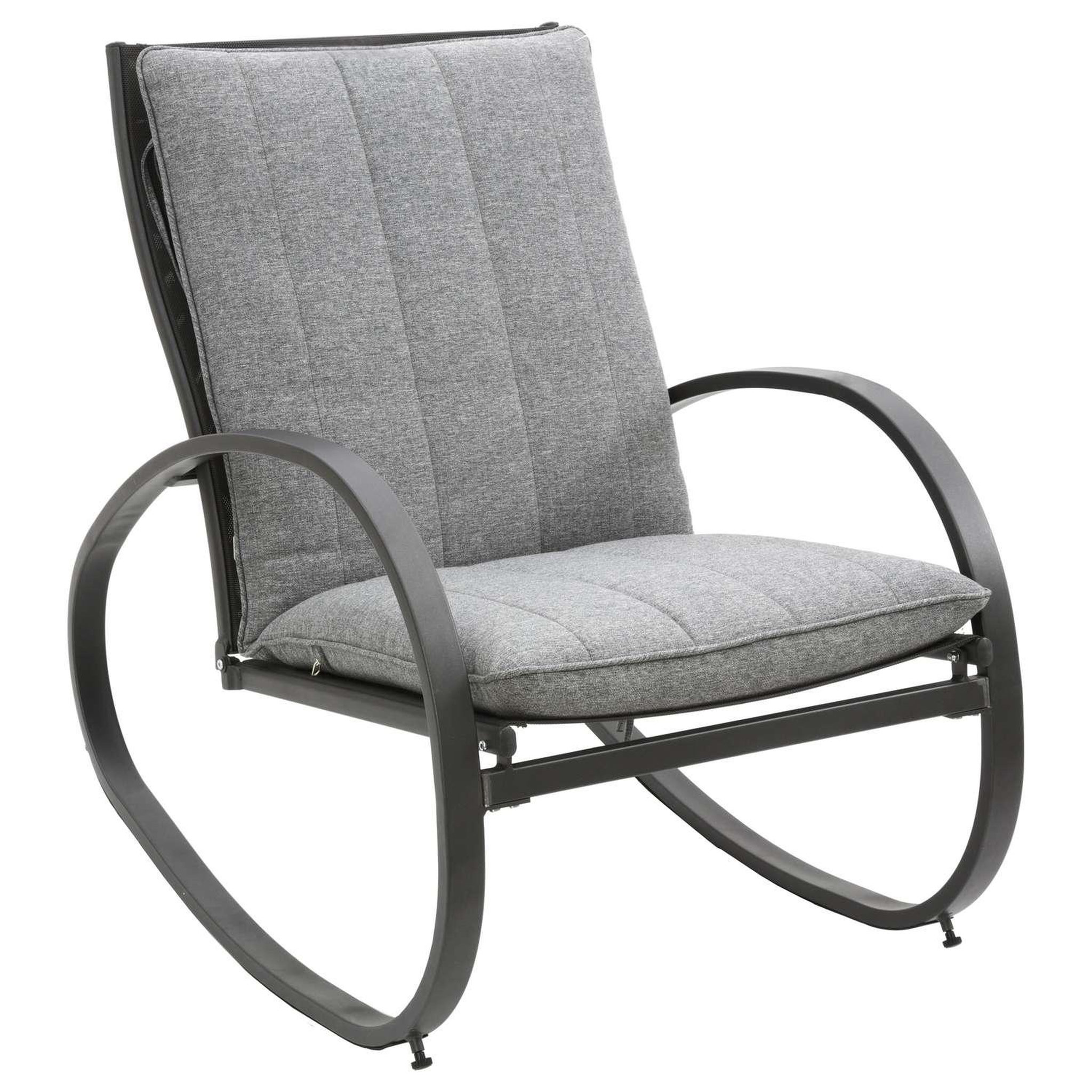 HESPERIDE Fauteuil à bascule nevada - graphite