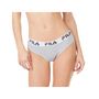 Voir la diapositive 3 : FILA Lot de 3 culottes femme en coton FU6043 couleur grise