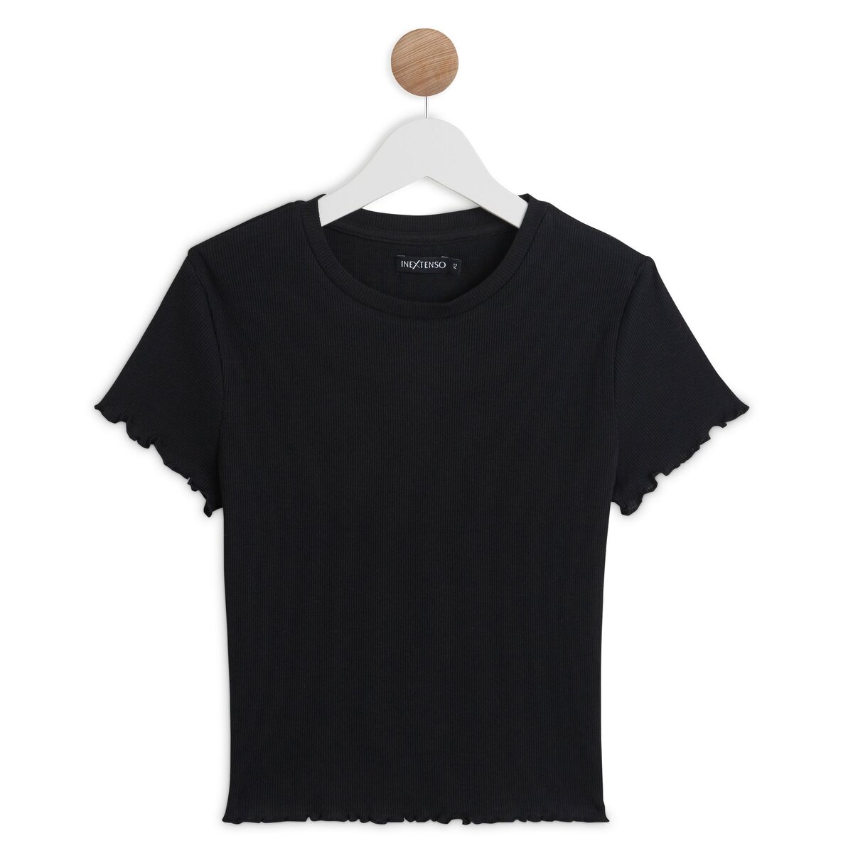 INEXTENSO T shirt manches courtes collection ado fille pas cher