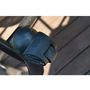 Voir la diapositive 6 : Balancelle de jardin - Acier et polyester - Gris - WELNESS