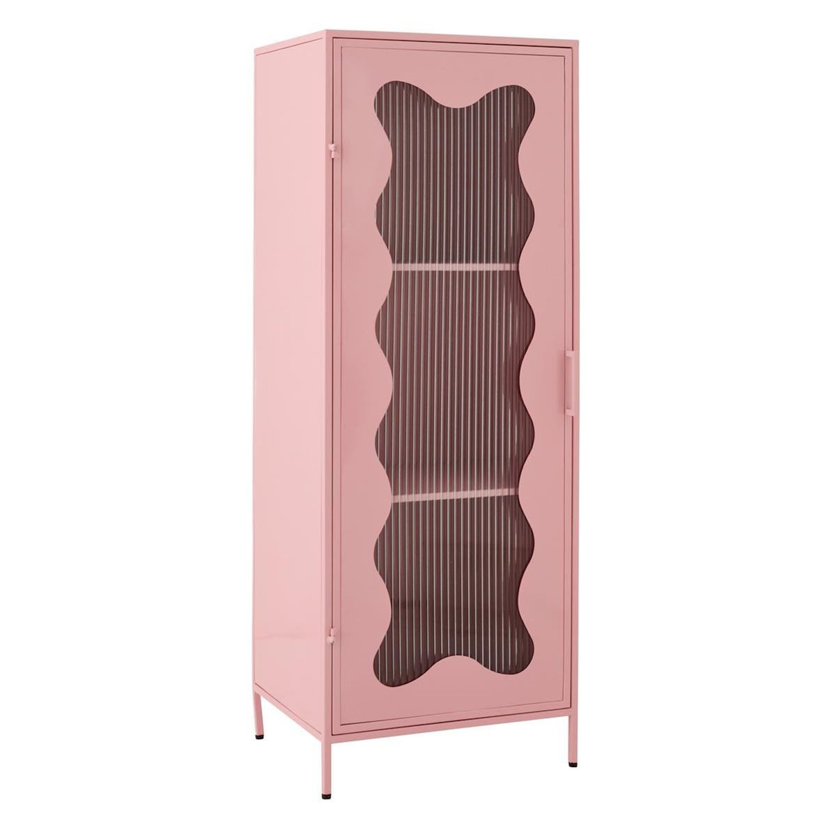 Paris Prix Étagère Enfant Design  Vague  120cm Rose Clair