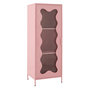 Voir la diapositive 1 : Paris Prix Étagère Enfant Design  Vague  120cm Rose Clair
