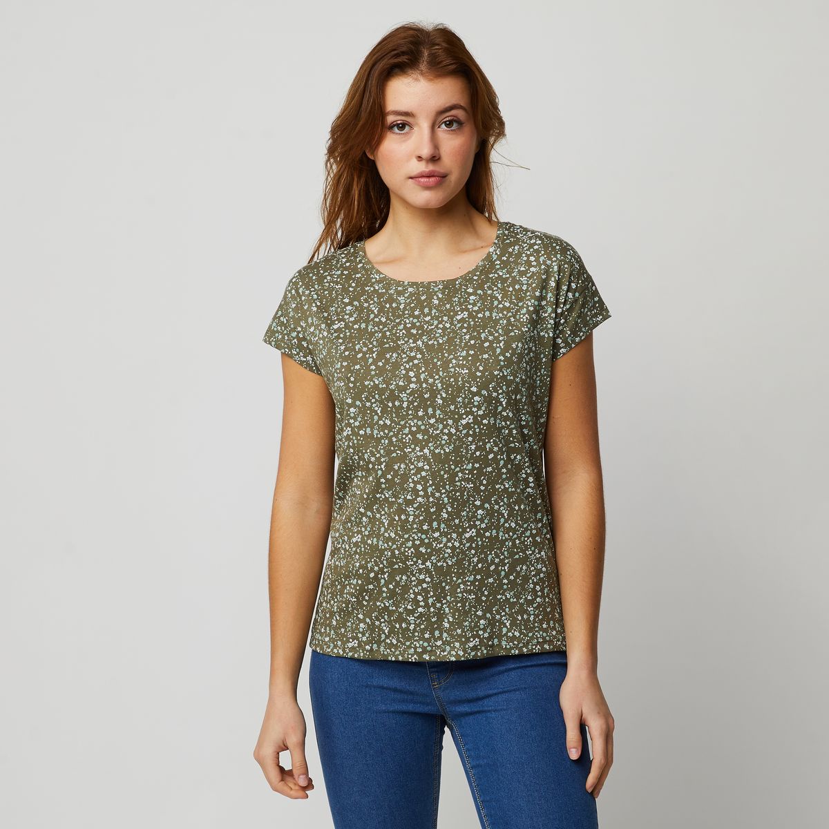 INEXTENSO T-shirt manches courtes femme
