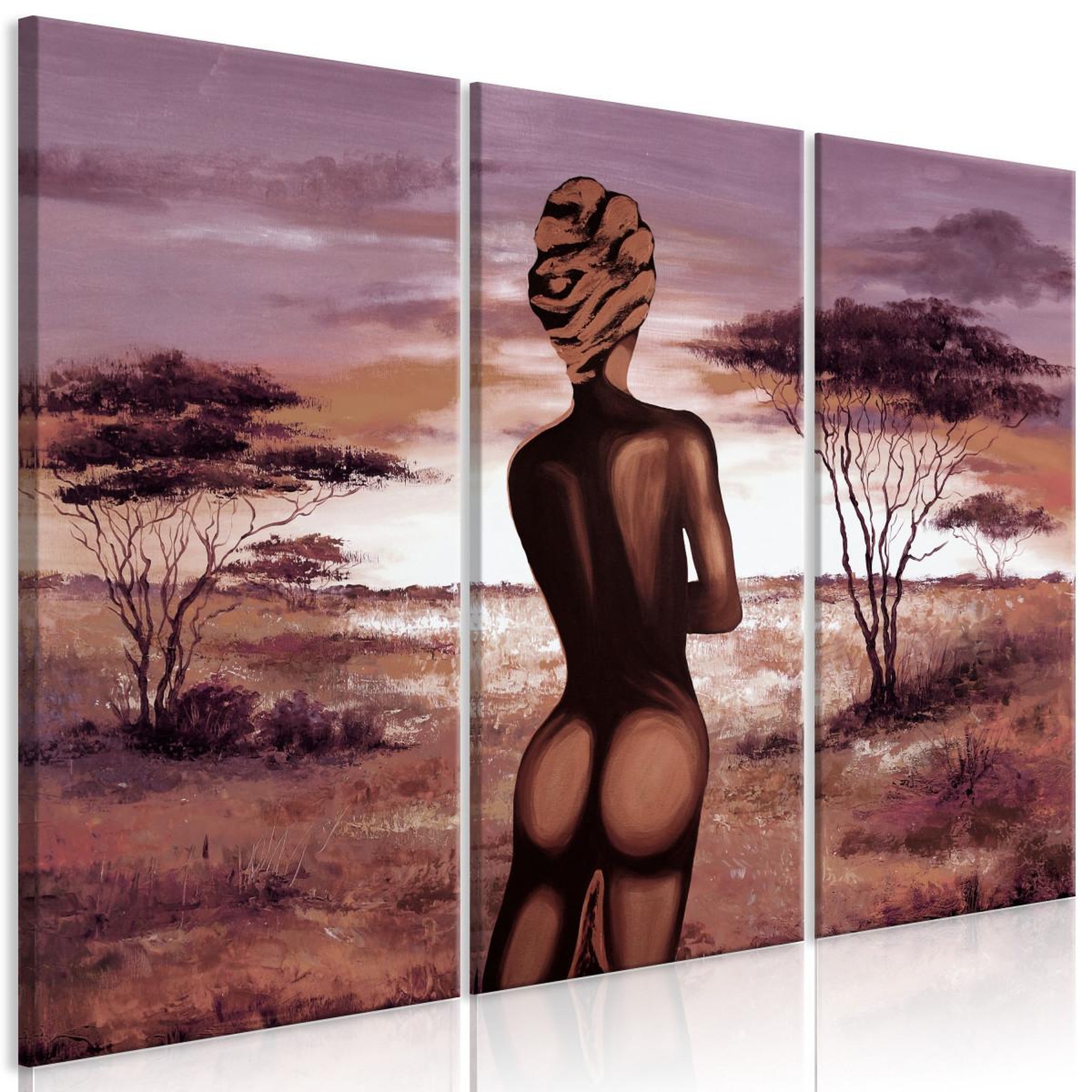 Voir la diapositive 1 : Paris Prix Tableau Imprimé 3 Panneaux  Without Shame