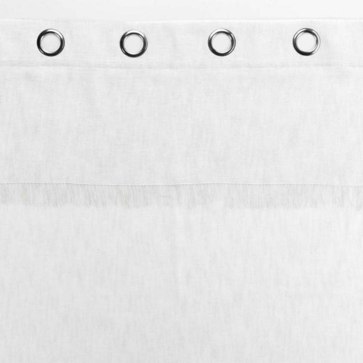 Paris Prix Rideau Voilage à Œillets  Eleania  140x240cm Blanc