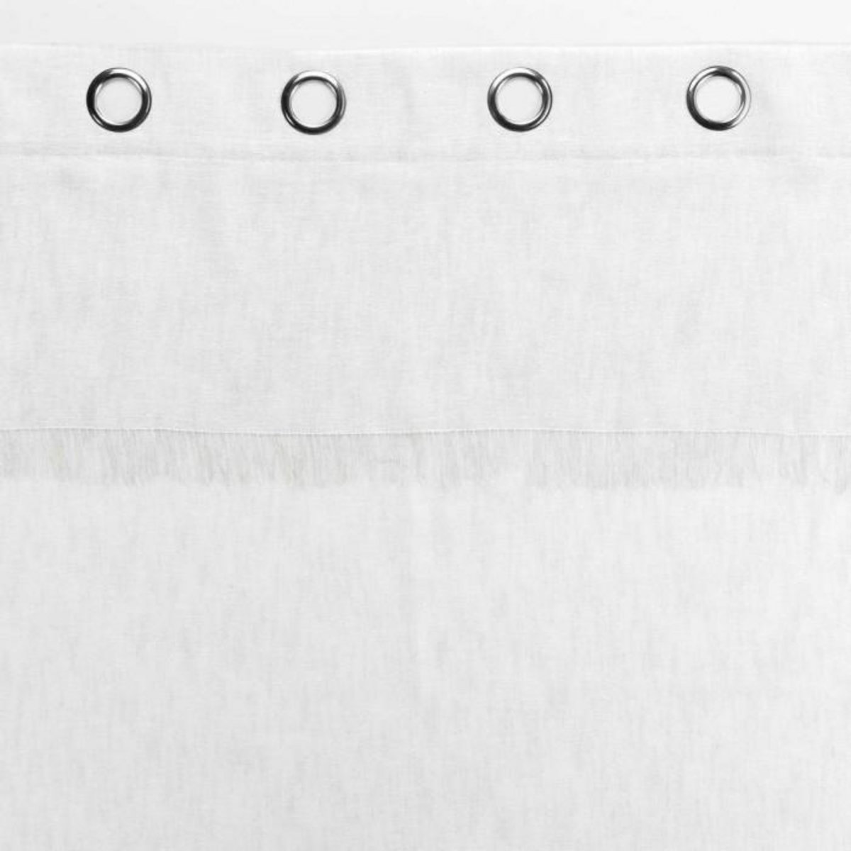 Paris Prix Rideau Voilage à Œillets  Eleania  140x240cm Blanc
