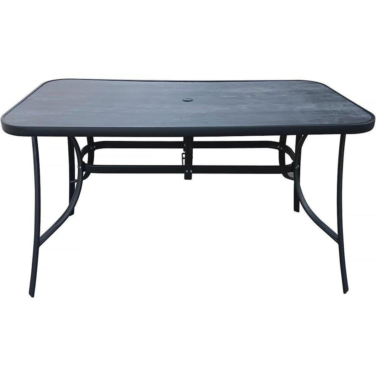 Habitat et Jardin Table de jardin  Cordoba  - Phoenix - 8 places - Gris effet marbre