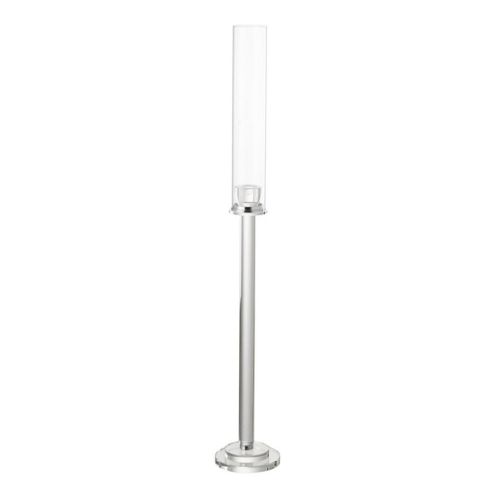 J-LINE Chandelier Design en Verre  Moira  80cm Transparent