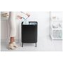 Voir la diapositive 4 : BRABANTIA Poubelle de cuisine tri sélectif Bo Touch Bin Hi 2x30L Matt Black
