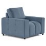 Voir la diapositive 1 : LISA DESIGN Crocus - fauteuil en tissu