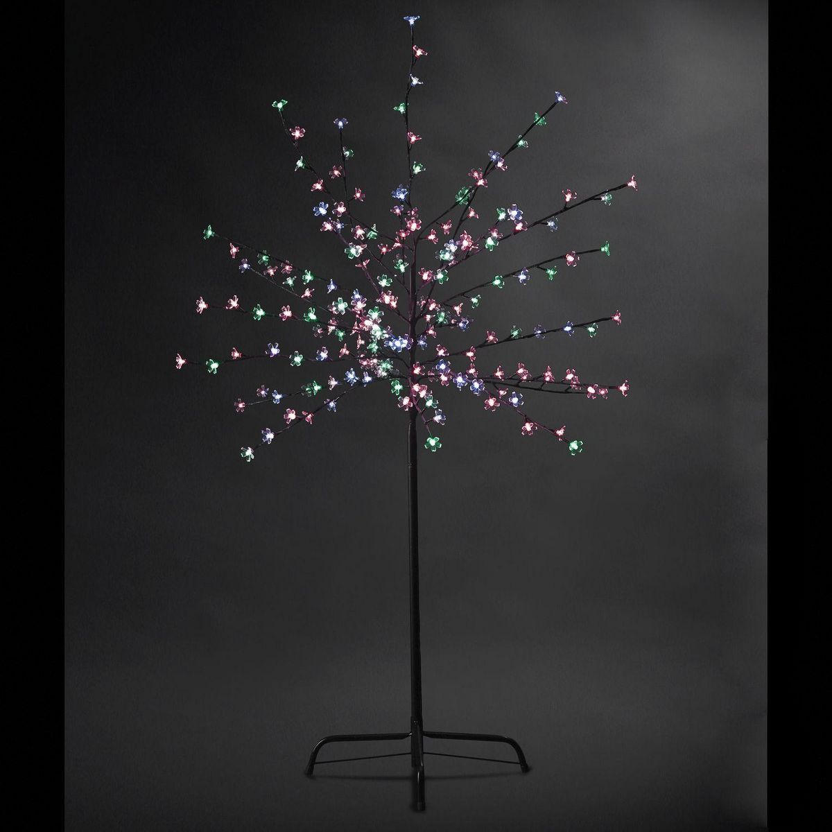 FEERIC LIGHT & CHRISTMAS Arbre fleuri lumineux d'extérieur Prunus - 200 LED - Multicouleur