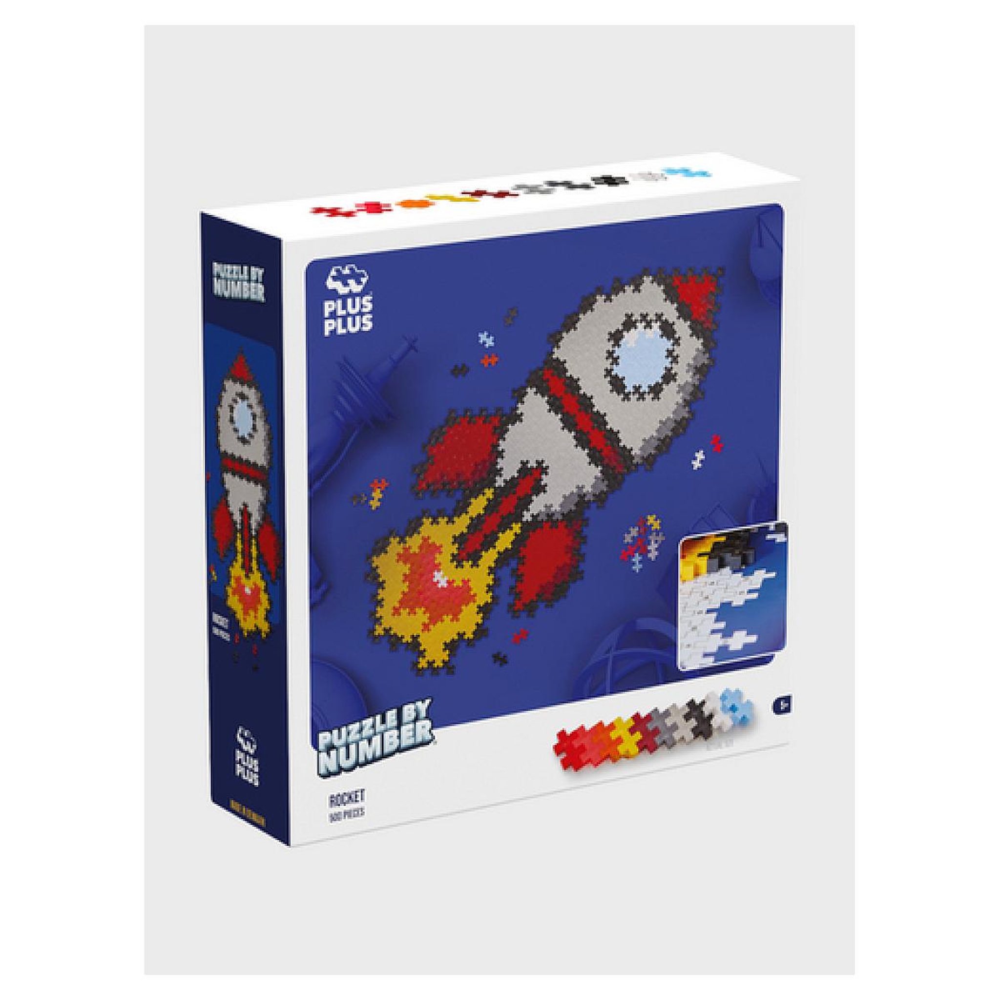 Voir la diapositive 3 : PlusPlus Plus-Plus Rocket Puzzle en cubes 500 pièces