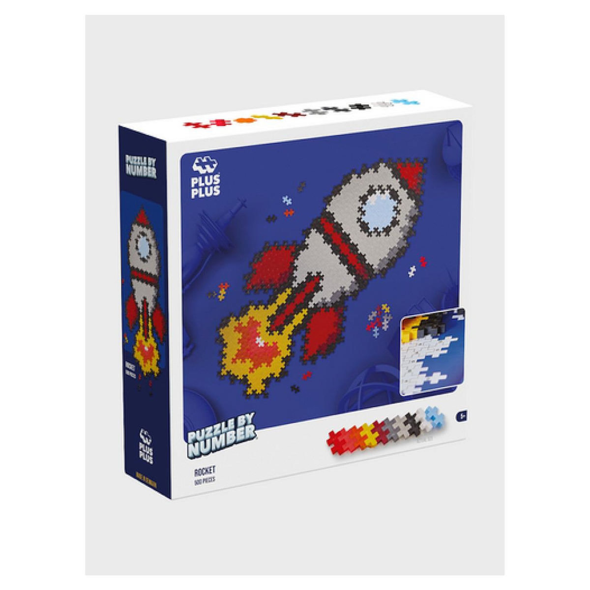 PlusPlus Plus-Plus Rocket Puzzle en cubes 500 pièces