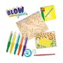 SES Creative Crayons souffleurs Blow airbrush pens : Dinosaure